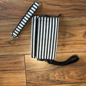 Thirty One Wallet/Wristlet and Key Chain